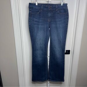 Levi’s 526 Slender Bootcut Jeans Dark Wash Size 12 Mid Rise Stretch